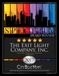 The Exit Light Company Receives 2017 Spectrum Award for Excellence in Customer Satisfaction