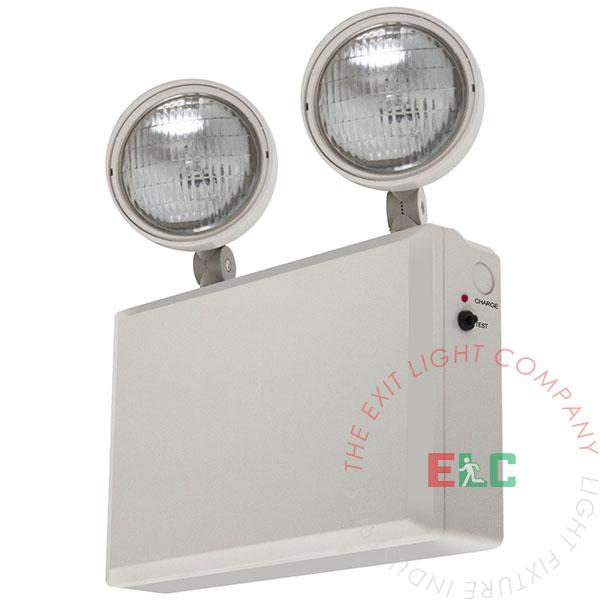 Remote Head Capable Industrial Emergency Light | 12 Volt | 50 or 100 Watt |  Optional Lamp Heads