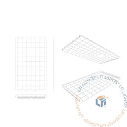 Commercial Lighting | Linear High Bay Wire Guard (Standard Output)