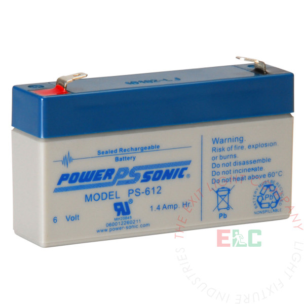 SLA Battery | 6V 1.4Ah | 1 Pack