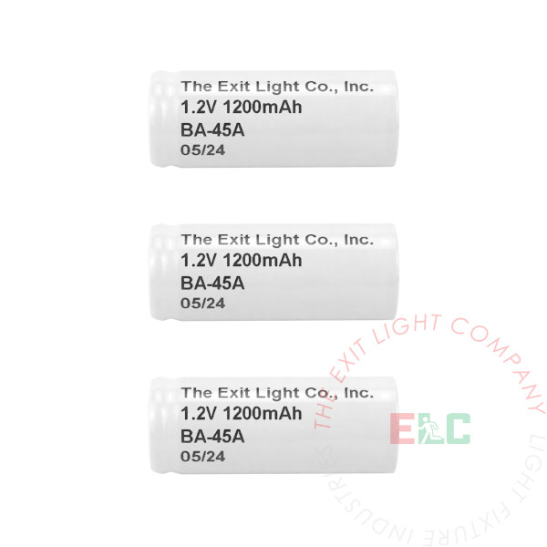 NiCad Battery | 4/5 A 1.2V 1.1Ah | 3 Per Pack