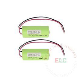 Battery AA Ni-Mh 2.4V 1000mAh (2 Per Pack)