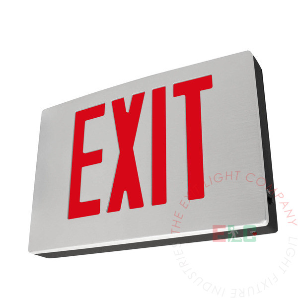 アルミニウム LED EXIT サイン Cast Aluminum Exit Signs | CA-R | Exit Light Co.