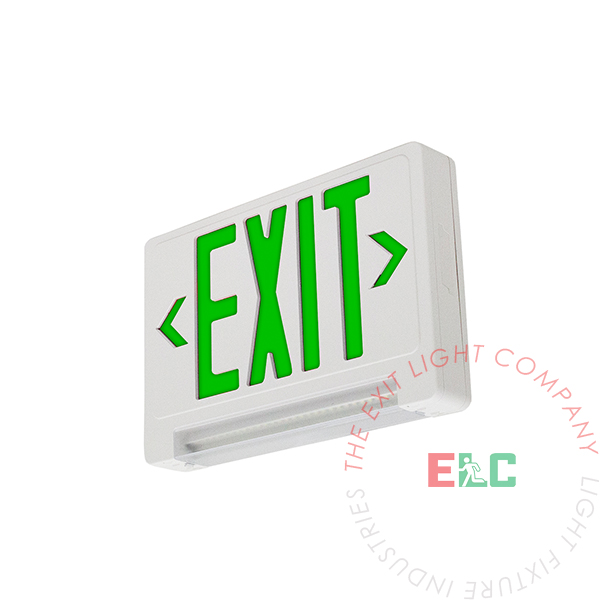 Historian Artist Horizontal Exit Lights - Exit Sign Combos | COMBOLP-G | Exit Light Co.