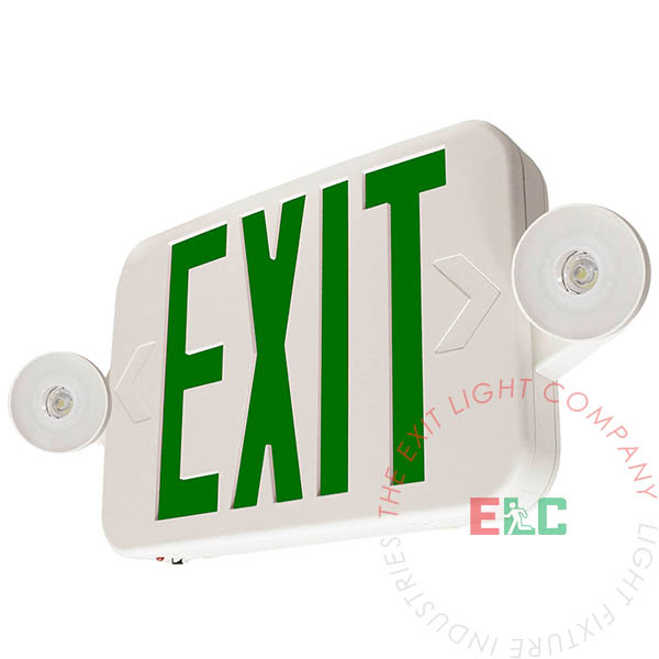 277VAC LED Exit Sign and Emergency light combination Energy saving design 120 