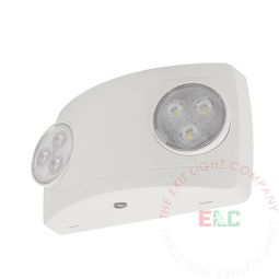 Contemporary LED Emergency Light | White Housing