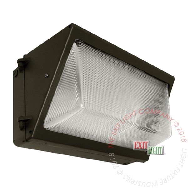 Outdoor LED Emergency Light with Photocell and Battery Backup