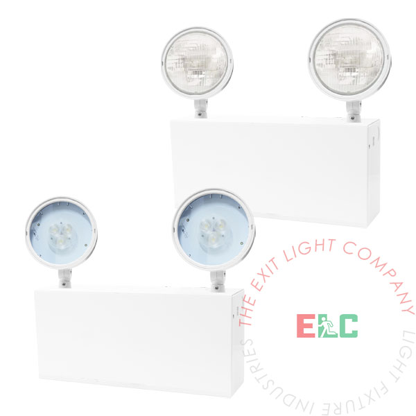 NYC Approved Steel Housing LED Emergency Light | Custom Options