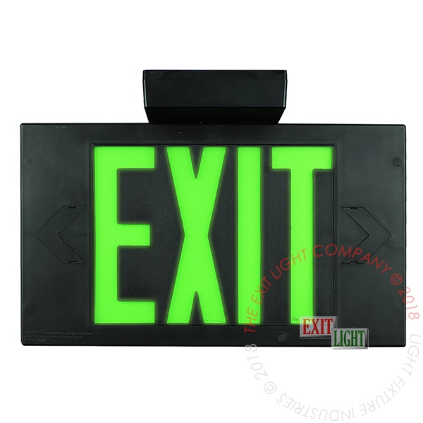 Exit Signs, LEC, Electroluminescent Exit Signs Exit Light Co.