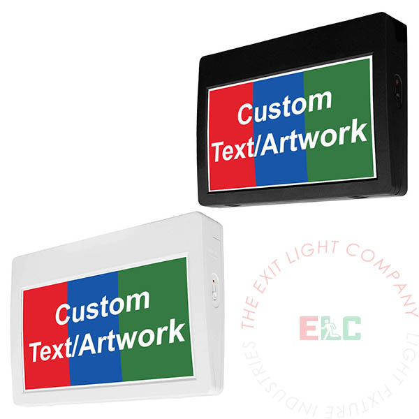 The Exit Light Co. - Custom LED Sign | Interchangeable Pictograms