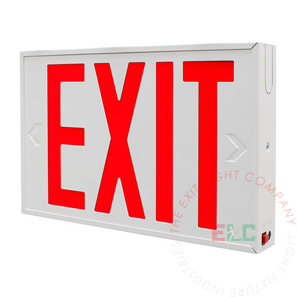 EXIT　LED　WH/RED　USA　非常口　アメリカン 新品未使用 EXIT LED WH/RED USA非常口アメリカン 本物米軍施設