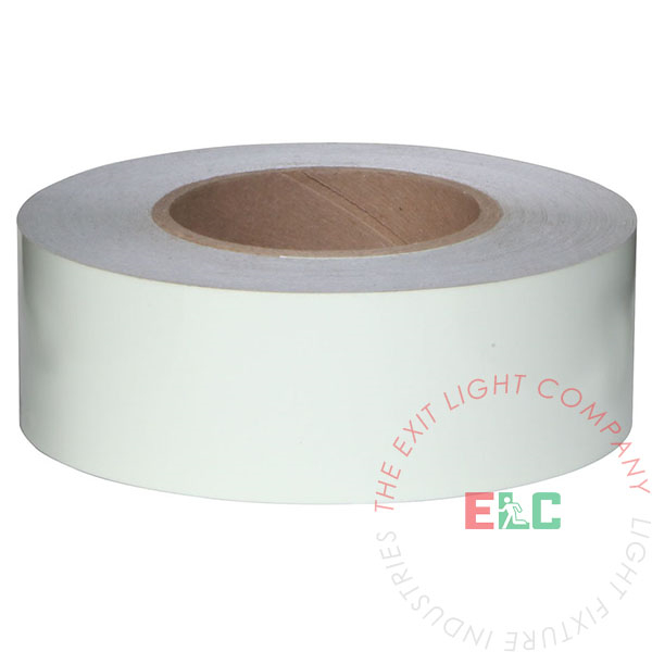 2" x 100' Roll Photoluminescent Egress Tape