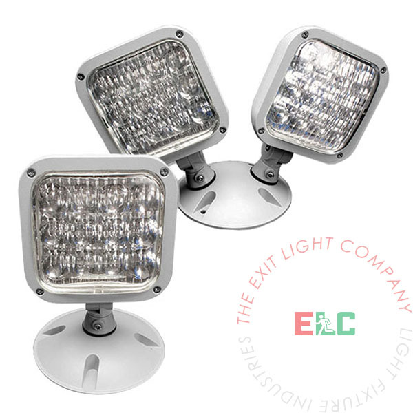 Remote Head | Gray Housing | Single or Double | Multi-Voltage | Weather Proof