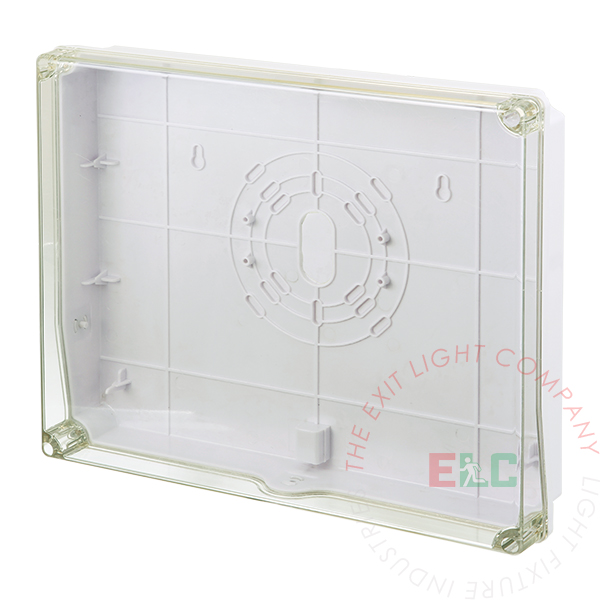 Medium Weather Proof Vandal Resistant Polycarbonate Shield | IP65 Rated | NEMA 4X Rated