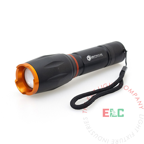 2 in 1 LED Zoomable Flashlight / Pull Out COB Torch Work Light (3 Pack)