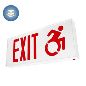 Connecticut Approved Exit Signs